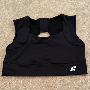 Forme Black Sports Bra